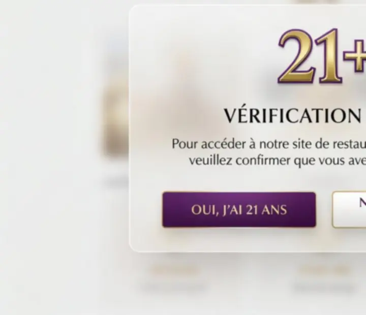 Ambiance feutrée du restaurant-casino Guidetop Selection utilisée pour la vérification d'âge